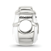 Sterling Silver Reflections Kids Enamel Snowman With Hat Bead